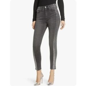 7 For All Mankind Gray Skinny Jeans